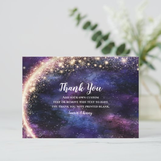 Galaxy Therg bedankt kaarten (Staand voorkant)