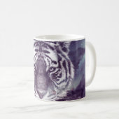 Galaxy Tiger Face Wallpaper Koffiemok (Voorkant rechts)