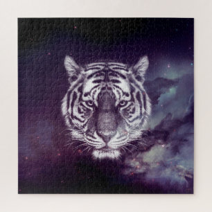 Galaxy Tiger Face Wallpaper Legpuzzel