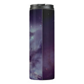 Galaxy Tiger Face Wallpaper Thermosbeker (Achterkant)