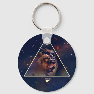 Galaxy Triangle Lion Head - Trendium Authentic Sleutelhanger