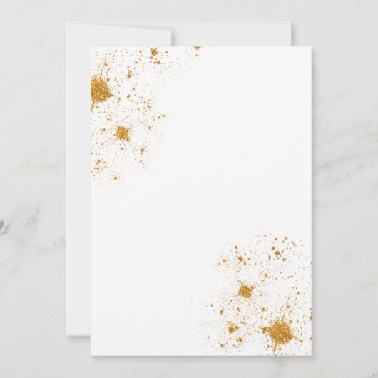 Galaxy Two the Moon  2de verjaardags  uitnodiging (Achterkant)