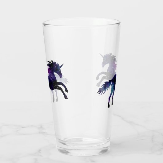 Galaxy Unicorn Glas (Rechts)