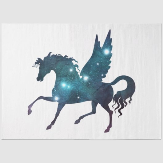 Galaxy Unicorn Serie Ontwerp 10 Tissuepapier (Voorkant)