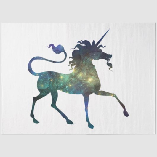 Galaxy Unicorn-serie ontwerp 18 Tissuepapier (Voorkant)