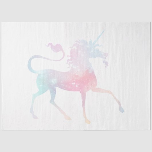 Galaxy Unicorn Serie Ontwerp 3 Tissuepapier (Voorkant)