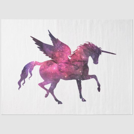 Galaxy Unicorn Serie Ontwerp 8 Tissuepapier (Voorkant)