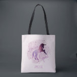 Galaxy unicorn squad tote bag<br><div class="desc">Roze en paarse galaxy unicorn squad design, het perfecte cadeau voor de magische glitter liefhebber in je leven. Ideaal voor meisjes, jongens en tweens. Als je kinderen houden van glitter, sprankelingen, lama, alpaca, luiaards en alles wat magisch is, kan dit de perfecte verjaardag, Thanksgiving, kerst, terug naar school, lerarencadeau /...</div>