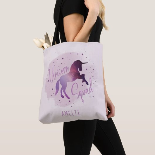 Galaxy unicorn squad tote bag (Dichtbij)