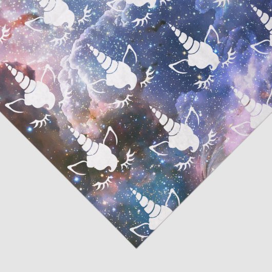 Galaxy Unicorn Tissuepapier (Detail)