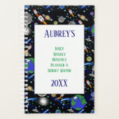 Galaxy Universe Dagelijks Budget Planner (Voorkant)