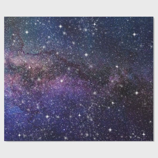 Galaxy, Universe, Mannen & vrouwen, ruimtepatroon Cadeaupapier (Vlak)