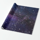 Galaxy, Universe, Mannen & vrouwen, ruimtepatroon Cadeaupapier (Uitgerold)