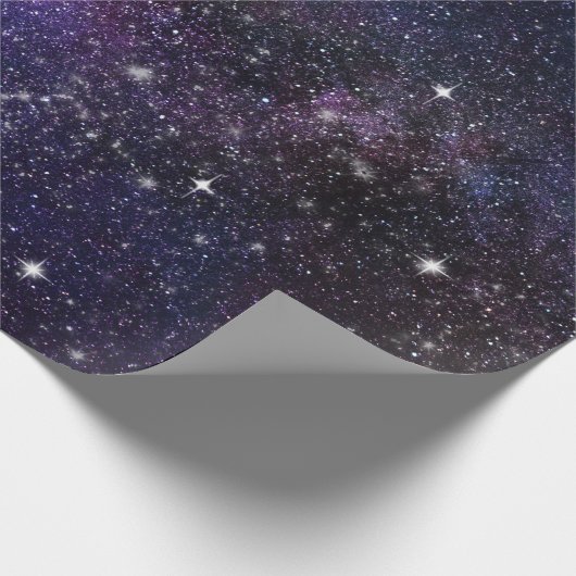 Galaxy, Universe, Mannen & vrouwen, ruimtepatroon Cadeaupapier (Hoek)