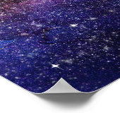 Galaxy, Universe, Mannen & vrouwen, ruimtepatroon Poster (Hoek)