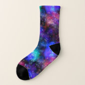 Galaxy Universe Nebula Sokken (Links - buitenkant)