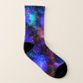 Galaxy Universe Nebula Sokken (Links binnenkant)
