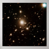 Galaxy Universe Space Telescope Gravitational Lens Poster (Voorkant)