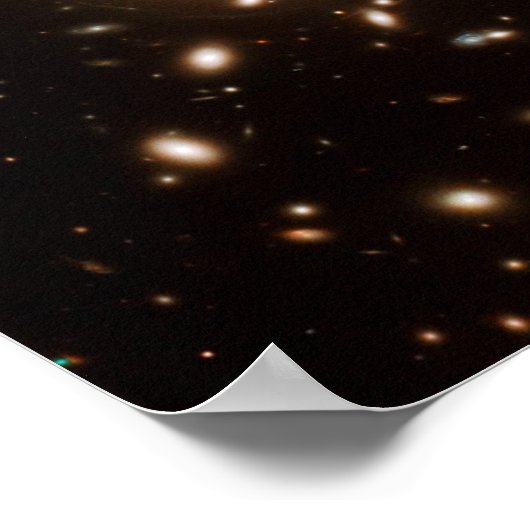 Galaxy Universe Space Telescope Gravitational Lens Poster (Hoek)