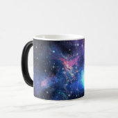 Galaxy, Universe, Stars, Outer Space Gift Pattern Magische Mok (Voorkant links)