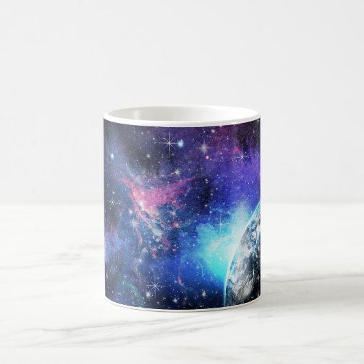 Galaxy, Universe, Stars, Outer Space Gift Pattern Magische Mok (Center)