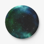 Galaxy Universe Stars Party Papieren Bordje (Voorkant)