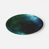 Galaxy Universe Stars Party Papieren Bordje (Gekanteld)