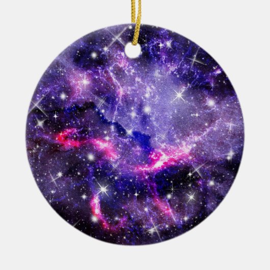 Galaxy, universum, sterren, Buitenspatie Keramisch Ornament (Voorkant)
