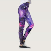 Galaxy, universum, sterren, Buitenspatie Leggings (Rechts)