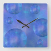 Galaxy vägg-klocka vierkante klok (Voorkant)