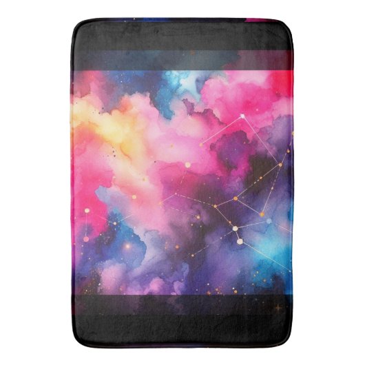 Galaxy Veil Badmat (Voorkant Verticaal)