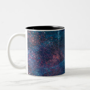 Galaxy verfstekers tweekleurige koffiemok