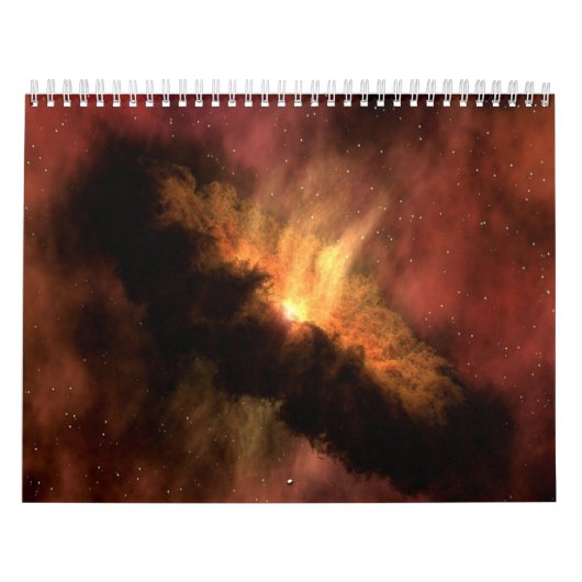 GALAXY VERMAKKELIJKEN MET STERKE STARS KALENDER (Hoes)