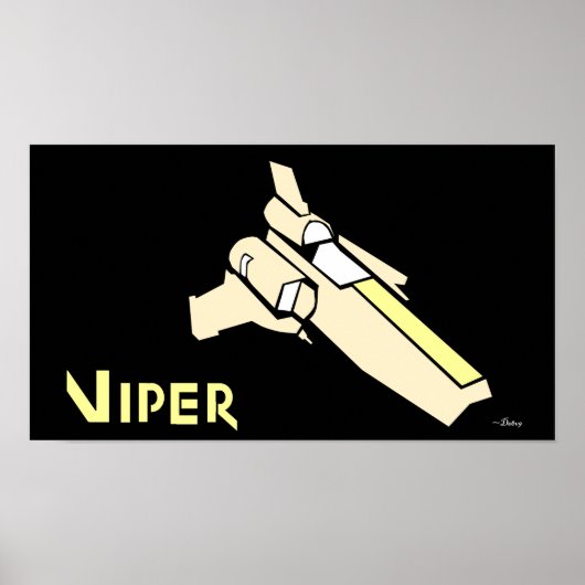 Galaxy Viper Poster (Voorkant)