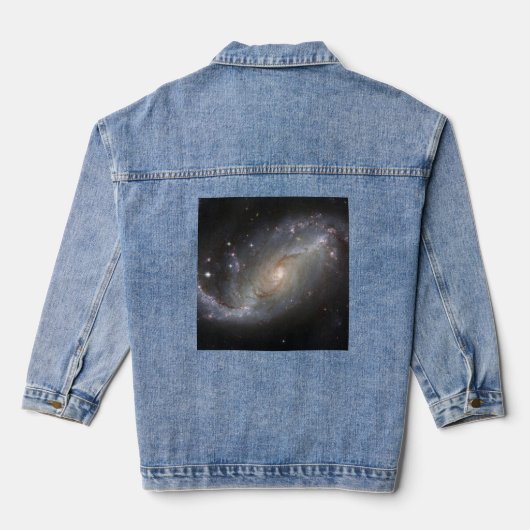 Galaxy Vrouwen Denim Jas Denim Jacket (Achterkant)