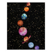 Galaxy Wall Poster (Voorkant)