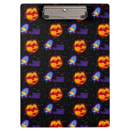 Galaxy Wanderer geïsoleerde tuimelaar Klembord