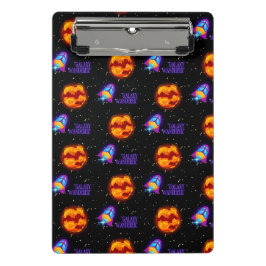 Galaxy Wanderer geïsoleerde tuimelaar Mini Klembord