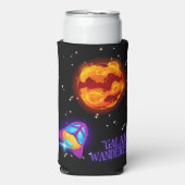 Galaxy Wanderer geïsoleerde tuimelaar Seltzer Blikjeskoeler (Seltzer Voorkant)