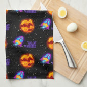 Galaxy Wanderer geïsoleerde tuimelaar Theedoek (Quarter Fold)