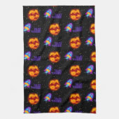 Galaxy Wanderer geïsoleerde tuimelaar Theedoek (Verticaal)