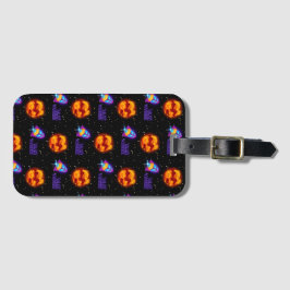 Galaxy Wanderer Geïsoleerde Tumbler Bagagelabel