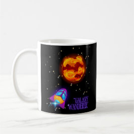 Galaxy Wanderer Geïsoleerde Tumbler Koffiemok