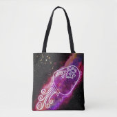 Galaxy Waterman Persoonlijk Sterrenbeeld Tote Bag (Voorkant)
