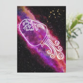 Galaxy Waterman Persoonlijke Sterrenbeeldkaart (Staand voorkant)