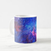 Galaxy Waterverf Night Sky. Koffiemok (Voorkant links)