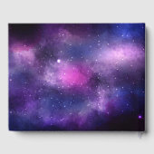 Galaxy Wedding | In de sterren geschreven Gastenboek (Achterkant)