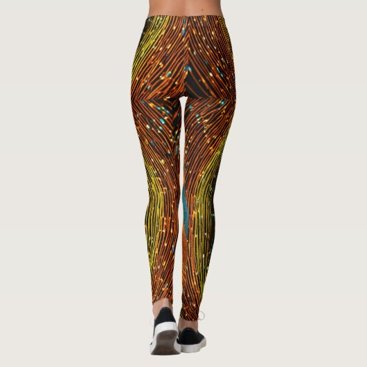 Galaxy wereld leggings (Achterkant)