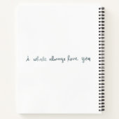 Galaxy Whale-laptop Notitieboek (Achterkant)