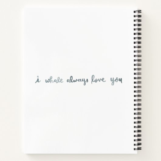 Galaxy Whale-laptop Notitieboek (Achterkant)